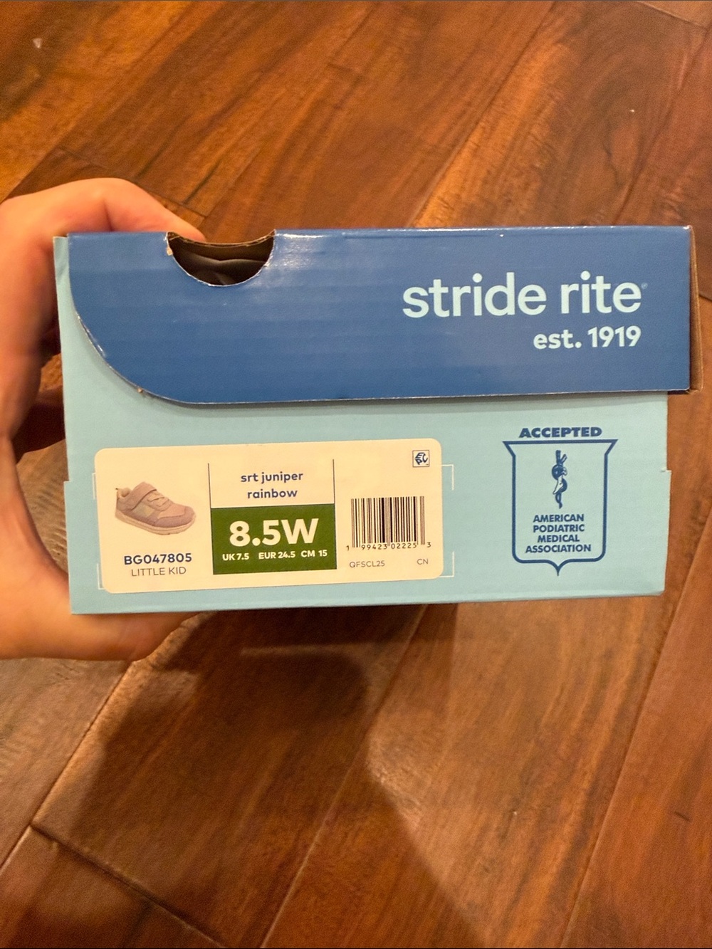 Stride Rite Juniper Rainbow Little Kid Shoes - Pink with Multicolor Accents